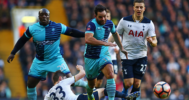 Ket qua bong da, Wycombe Tottenham, Video Wycombe Tottenham, Kết quả Cúp FA, kết quả bóng đá, kết quả Wycombe Tottenham, kết quả La Liga, BXH La Liga, Bilbao Getafe, kqbd