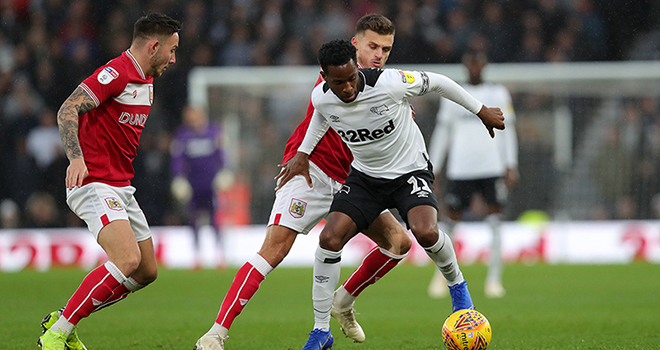 Derby County vs Bristol, lịch thi đấu bóng đá, trực tiếp bóng đá, hạng Nhất Anh