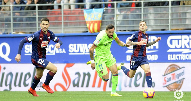 Levante vs Eibar, trực tiếp bóng đá, lịch thi đấu bóng đá