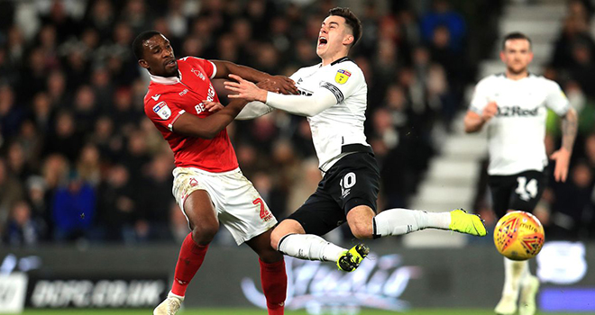 Derby County vs Nottingham Forest, lịch thi đấu bóng đá, trực tiếp bóng đá