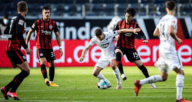 Hoffenheim vs Frankfurt, lịch thi đấu bóng đá, trực tiếp bóng đá