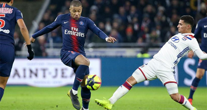 Lyon vs PSG, lịch thi đấu bóng đá, trực tiếp bóng đá, Ligue 1