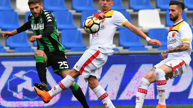 Benevento vs Sassuolo, trực tiếp bóng đá, lịch thi đấu bóng đá, Serie A