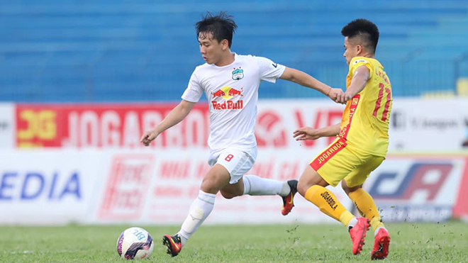 Kết quả bóng đá, Thanh Hóa vs HAGL, Video Thanh Hóa vs HAGL, BXH V-League, HAGL sút xa, vũ khí sút xa, kết quả V-League, Minh Vương, Công Phượng, Xuân Trường, Kiatisuk