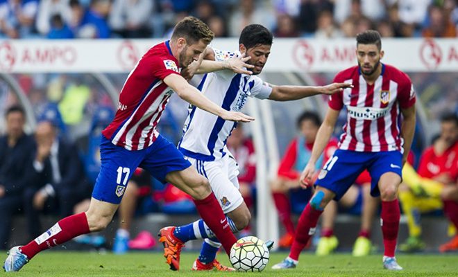 kết quả bóng đá, atletico vs sociedad, kết quả atletico vs sociedad