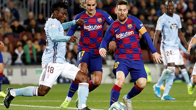 trực tiếp bóng đá, lịch thi đấu bóng đá, Barcelona vs Celta Vigo, BĐTV, La Liga