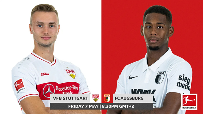 Stuttgart vs Augsburg, lịch thi đấu bóng đá, trực tiếp bóng đá