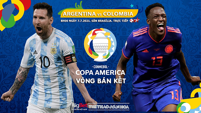 Kèo nhà cái. Soi kèo Argentina vs Colombia . Trực tiếp bóng đá Copa America 2021