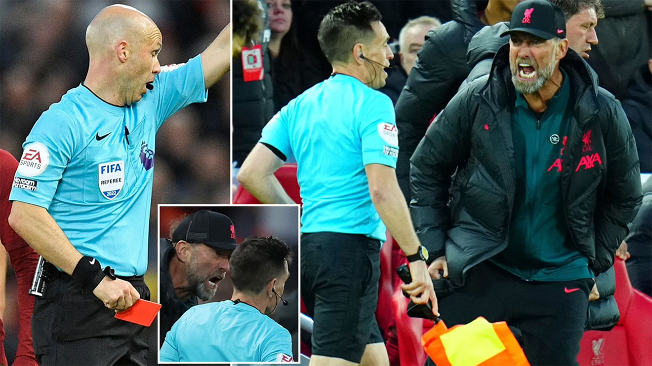 Juergen Klopp: Tôi nhận thẻ đỏ là xứng đáng, nhưng...