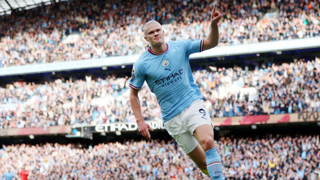 Man City 3-1 Brighton: Haaland, De Bruyne tỏa sáng, Man xanh áp sát Arsenal