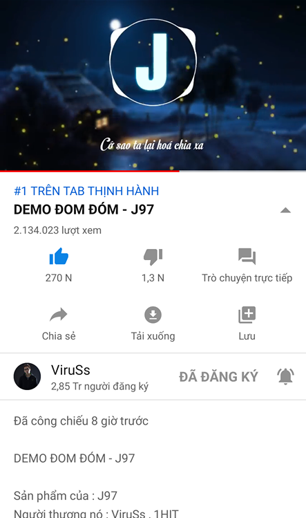 Jack, ViruSs, Jack ViruSs, jack viruSs, viruSs Jack, DEMO ĐOM ĐÓM, Jack tin mới nhất, Jack KICM, Jack K-ICM, jack, đom đóm, jack, Jack J97,J97, số 1 Trending, Youtube