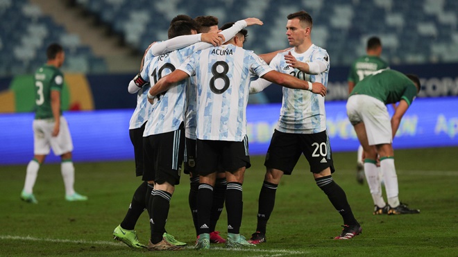 Argentina 4-1 Bolivia: Messi rực sáng, Argentina khẳng định tư cách ứng viên vô địch Copa America 