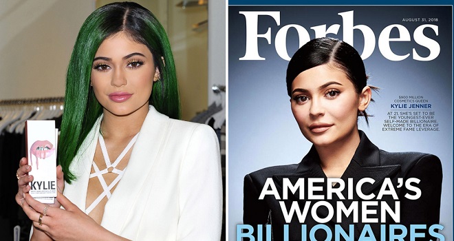 BTS, Forbes xếp hạng BTS, BTS xuống hạng, Kylie Jenner