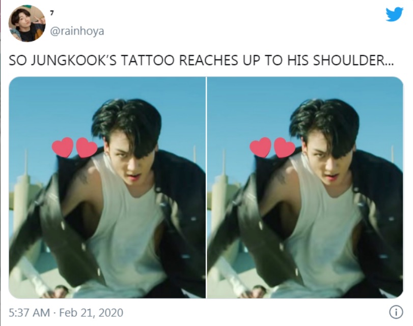BTS, Jungkook, Jungkook BTS, hình xăm mới của Jungkook, hình xăm của Jungkook, hình xăm của Jungkook BTS, ý nghĩa hình xăm Jungkook BTS, Jungkook khoe hình xăm