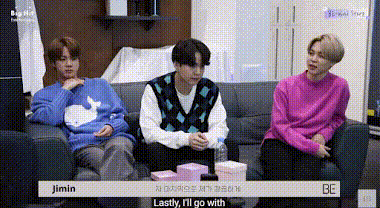 BTS, Suga, Suga BTS, Jimin, Jimin BTS, Suga Jimin, tình bạn Suga Jimin, clip suga jimin, album Be BTS, clip hay BTS, Suga trêu Jimin, Jimin phản ứng Suga