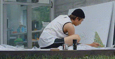 BTS, BTS vẽ tranh, BTS khoe tranh, Jungkook, RM, Jimin, Jin, V, Suga, Jhope, Jungkook vẽ tranh, RM vẽ tranh, Jimin tranh vẽ, Jin tranh vẽ, V tranh vẽ