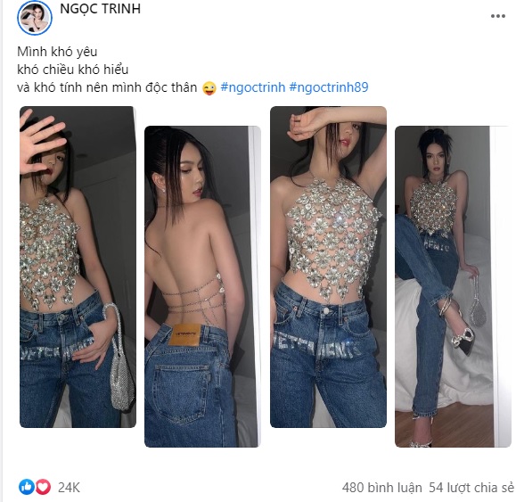 Ngọc Trinh, nữ hoàng nội y, Vbiz, showbiz, người mẫu, vòng eo 56, chị mẹ tập yêu, nữ diễn viên, Ngọc Trinh độc thân, người yêu Ngọc Trinh, bạn trai Ngọc Trinh, Trà Vinh 