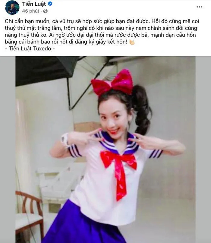 Tiến Luật, Thu Trang, Anh Tú, Diệu Nhi, đăng kí kết hôn, diễn viên hài, showbiz, Vbiz, nữ diễn viên, nam diễn viên, Tiến Luật cầu hôn, hoa hậu làng hài