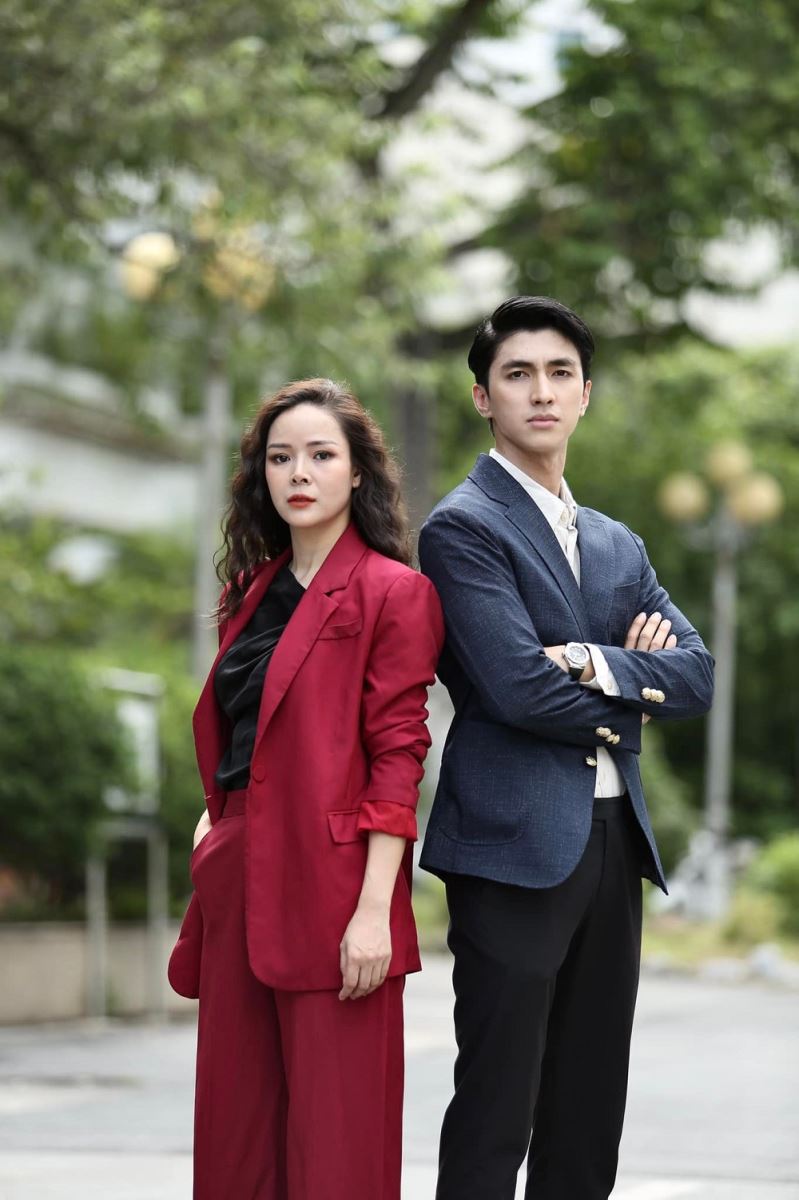 Diễm Hương, Gara hạnh phúc, ga-ra hạnh phúc, garage hạnh phúc, Bình An, Cẩm Kê, Sơn Ca, Quỳnh Kool, phim VTV, phim giờ vàng, Thanh Quang, nữ diễn viên, Vbiz, showbiz