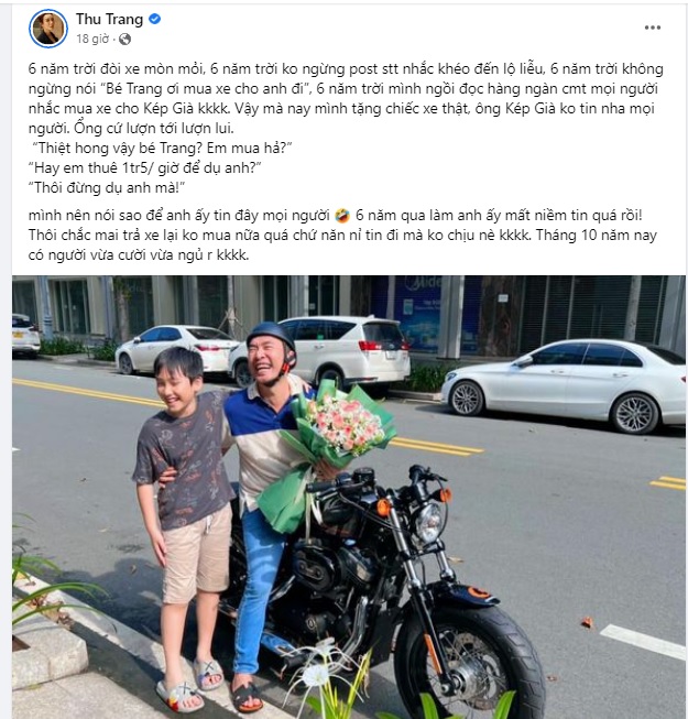 Tiến Luật, Thu Trang, Tiến Luật Thu Trang, diễn viên hài, Chị mười ba