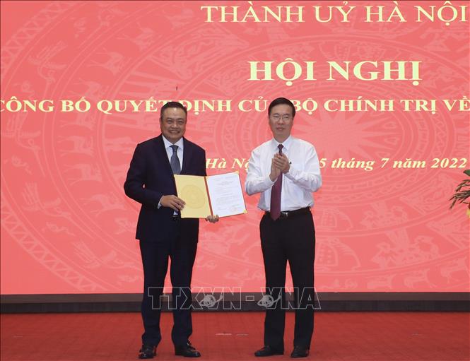 Phó bí thư Thành ủy. Phó bí thư Thành ủy Hà Nội. Trần Sỹ Thanh