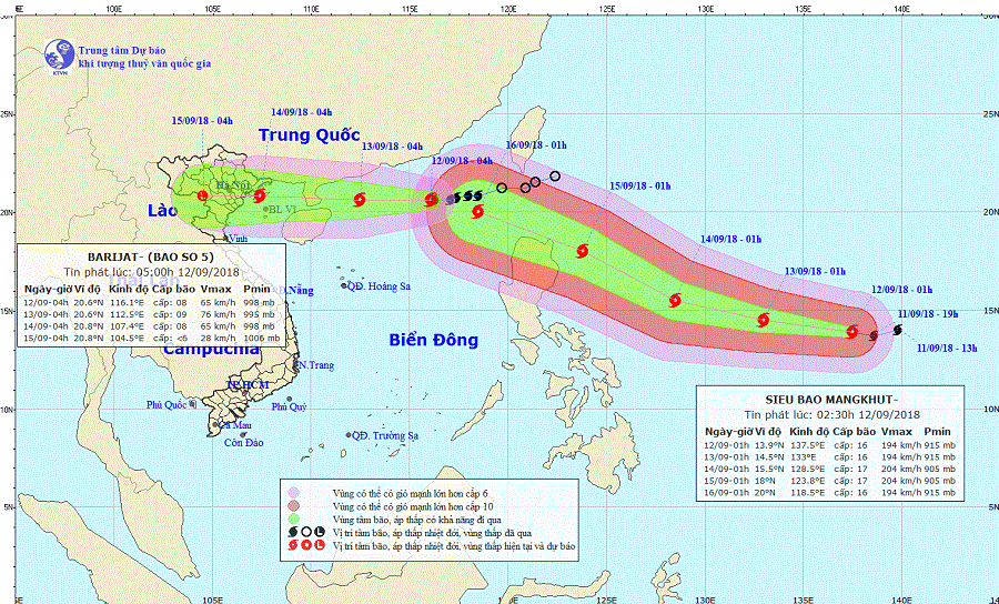 Bão số 5, Tin bão số 5, Bão MangKhut, Siêu bão MangKhut, Cơn bão số 5, Tin bão, Tin bão khẩn cấp, Bão mới nhất, tin bão mới nhất, thời tiết, dự báo thời tiết, siêu bão