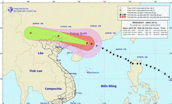 Bão số 6, Tin bão số 6, Cơn bão số 6, Siêu bão Mangkhut, Bão MangKhut, tin bão khẩn cấp, tin bão, tin bão mới nhất, bão mới nhất, siêu bão, dự báo thời tiết, dự báo bão