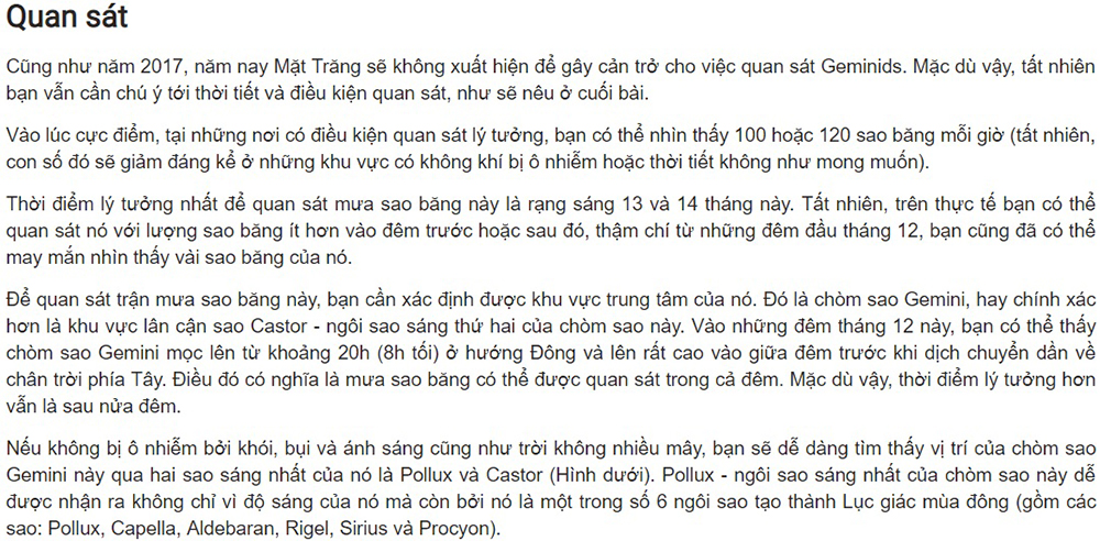 Mưa sao băng, Mưa sao băng Geminid, TRỰC TIẾP Mưa sao băng, Xem Mưa sao băng Geminid, trực tiếp xem Mưa sao băng Geminid, VIDEO Mưa sao băng Geminid, Xem Mưa sao băng