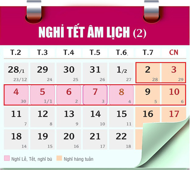 Lịch nghỉ Tết, Nghỉ Tết, Nghỉ Tết Nguyên đán, Nghỉ Tết 2019, Nghỉ Tết Âm lịch, Lịch nghỉ Tết Nguyên đán, Lịch nghỉ Tết ấm lịch, Lịch nghỉ Tết Nguyên Đán 2019, Tết Kỷ Hợi