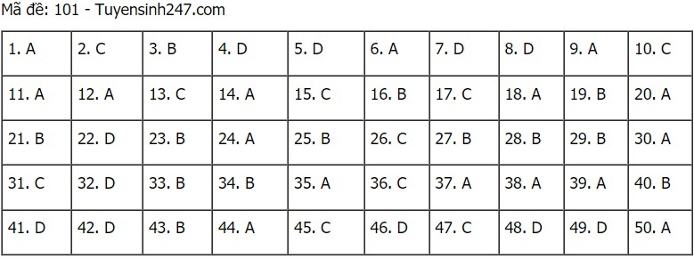 Đáp án Toán, Đáp án Toán THPT Quốc gia 2021, Đáp án môn Toán, Đáp án Toán 2021, Đáp án toán THPT Quốc gia 2021, Đáp án môn toán THPT Quốc gia 2021, Đáp án môn Toán 2021