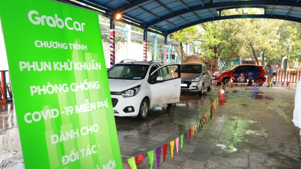 Grab đẩy mạnh các biện pháp phòng chống dịch COVID-19