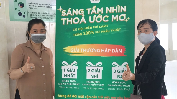 Hành trình xóa cận 'Sáng tầm nhìn - Thỏa ước mơ'