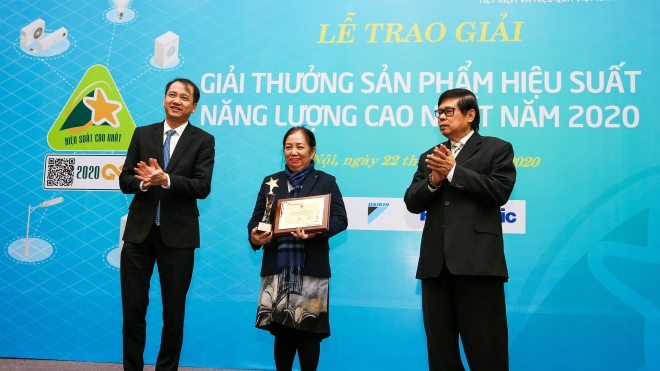 Sản phẩm điều hòa Daikin nhận giải thưởng hiệu suất năng lượng cao nhất năm 2020
