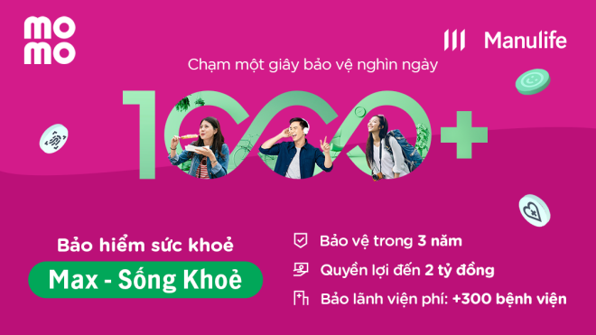 Manulife Việt Nam hợp tác với MoMo triển khai các giải pháp bảo hiểm sức khỏe trực tuyến