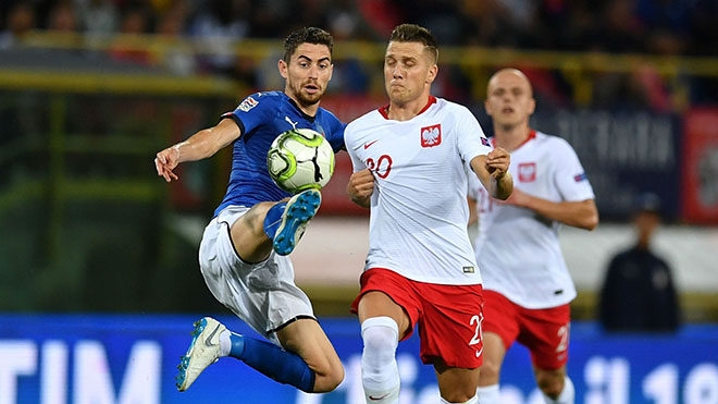 Link xem trực tiếp bóng đá, Italia vs Ba Lan, trực tiếp bóng đá, BĐTV, K+PM, Trực tiếp UEFA Nations League, Trực tiếp Bóng đá Italia đấu với Ba Lan, BXH Nations League