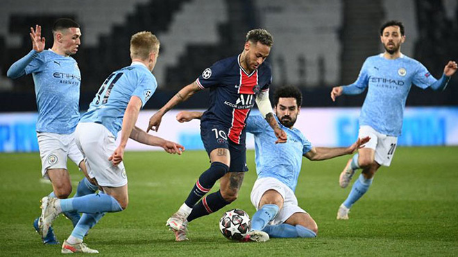 Video clip bàn thắng trận Man City vs PSG 