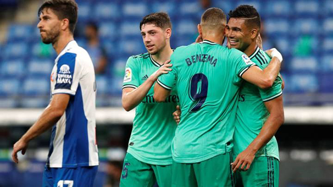 VIDEO Espanyol vs Real Madrid, La Liga vòng 8