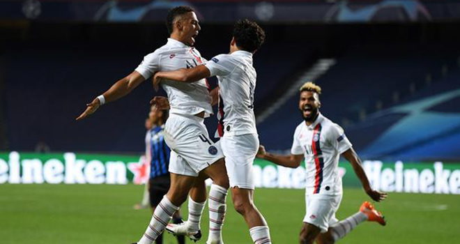 Ket qua bong da, Atalanta vs PSG, PSG ngược dòng trước Atalanta, MU 1999, Cúp C1, PSG, Kết quả Cúp C1, Kết quả Champions League, MU vs Bayern Munich. Cúp C1 1999, Kqbd