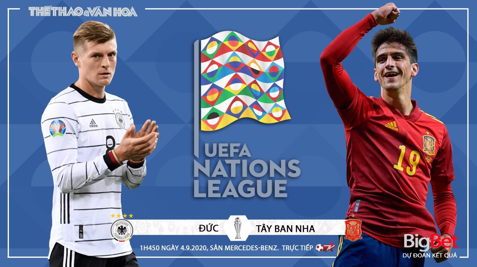 Soi kèo nhà cái Đức vs Tây Ban Nha. UEFA Nations League 2020-21. Trực tiếp BĐTV