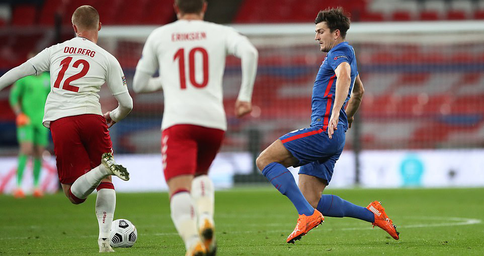 Ket qua bong da, Anh vs Đan Mạch, Video clip Anh vs Đan Mạch, Maguire bị thẻ đỏ, kết quả Nations League, BXH Nations League, kết quả Anh vs Đan Mạch, Maguire, kqbd, MU