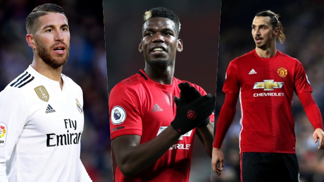 Mourinho loại Pogba, Sergio Ramos, Ibrahimovic khỏi đội hình tiêu biểu của mình