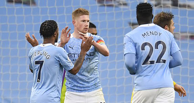 Man City 2-0 Fulham, kết quả bóng đá, ket qua ngoại hạng Anh, kết quả Man City đấu với Fulham, video clip bàn thắng Man City vs Fulham, bảng xếp hạng Ngoại hạng Anh