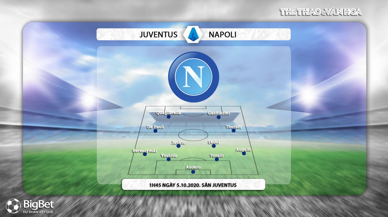 Keo nha cai, Kèo nhà cái, Juventus vs Napoli, Trực tiếp Vòng 3 Bóng đá Ý. Trực tiếp FPT Play, Kèo Juventus đấu với Napoli, Soi kèo Juventus, Kèo bóng đá Italia. 