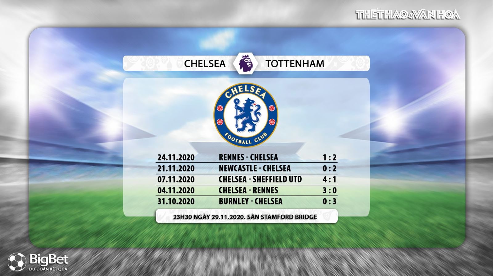 Keo nha cai, kèo nhà cái, chelsea vs tottenham, truc tiep bong da, ngoai hang Anh vòng 10, kèo bóng đá, trực tiếp tottenham đấu với chelsea, trực tiếp bóng đá Anh, K+PM