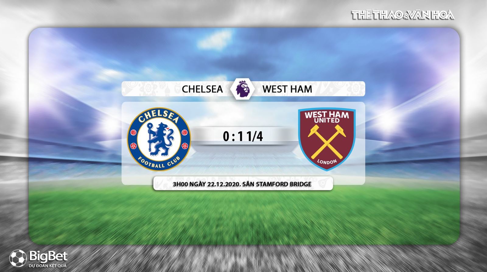 Keo nha cai, Kèo nhà cái, Chelsea vs West Ham, Trực tiếp bóng đá, Ngoại hạng Anh vòng 14, soi kèo Chelsea vs West Ham, trực tiếp Chelsea vs West Ham, Kèo Chelsea, K+PM
