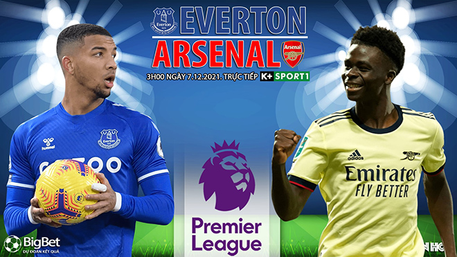 Soi kèo nhà cái Everton vs Arsenal. Nhận định, dự đoán bóng đá Anh (3h00, 7/12)