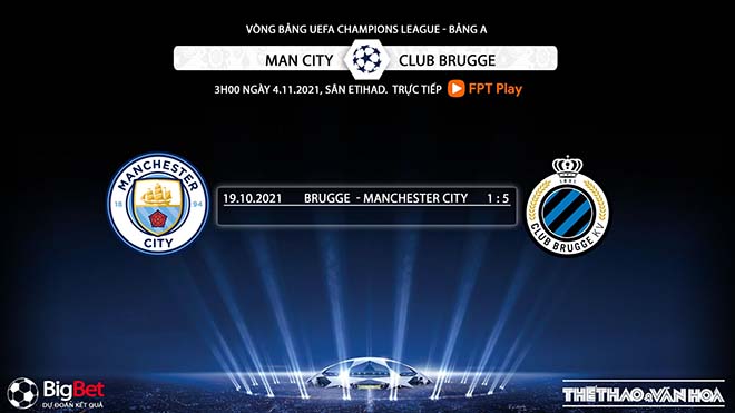 Man City vs Brugge, kèo nhà cái, soi kèo Man City vs Brugge, nhận định bóng đá, Man City, Brugge, keo nha cai, dự đoán bóng đá, Cúp C1, Champions League