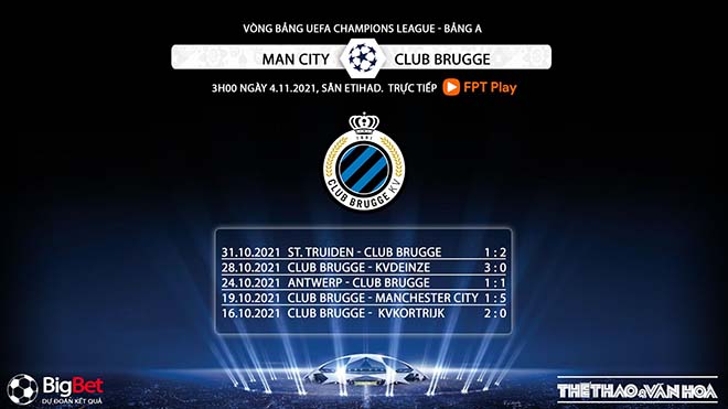 Man City vs Brugge, kèo nhà cái, soi kèo Man City vs Brugge, nhận định bóng đá, Man City, Brugge, keo nha cai, dự đoán bóng đá, Cúp C1, Champions League