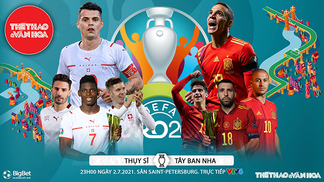 Kèo nhà cái. Soi kèo Thụy Sĩ vs Tây Ban Nha. VTV6 VTV3 trực tiếp bóng đá EURO 2021