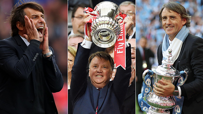 Chung kết FA Cup: Lời tiễn cho Conte như Van Gaal và Mancini đã từng?